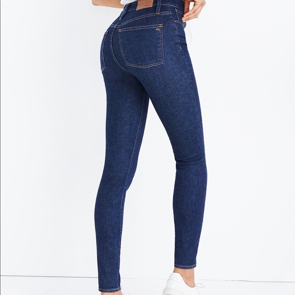 Madewell Petite Curvy High-Rise Skinny Jeans